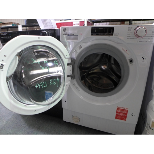 3265 - Hoover H-Wash 300 Lite Integrated Washing Machine, (8kg) model no:- HBWS 48D1ACE-80, RRP £429.99 inc... 