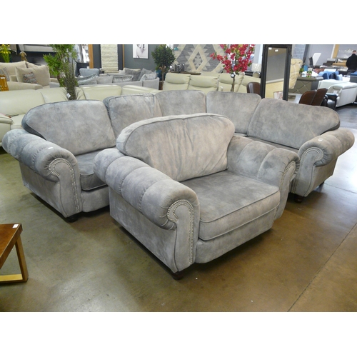 1303 - A Dynasty corner sofa and love seat