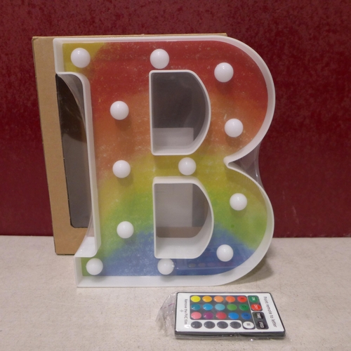 3065 - Illuminating rainbow letter 