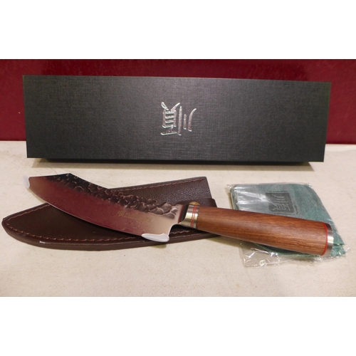 3138 - Yousunlong Damascus steel butcher's knife