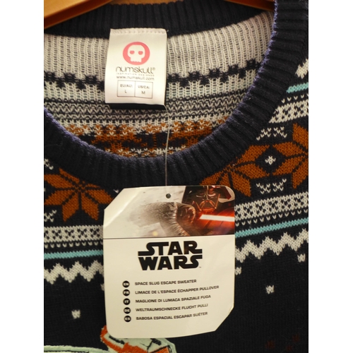 3202 - Numskull Star Wars Space Slug Escape sweater (Size L)