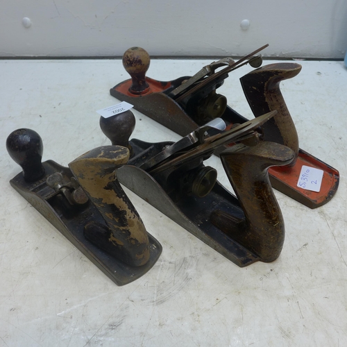 2002 - Stanley-Bailey No4, Footprint No5 and Brilliant vintage smoothing planes