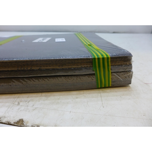 2009 - 2 Packs of 100 grit wet/dry emery paper (100 sheets)