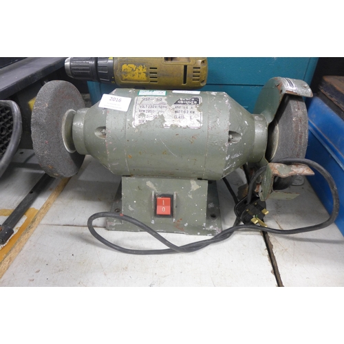 2016 - Sist 150 bench grinder - W