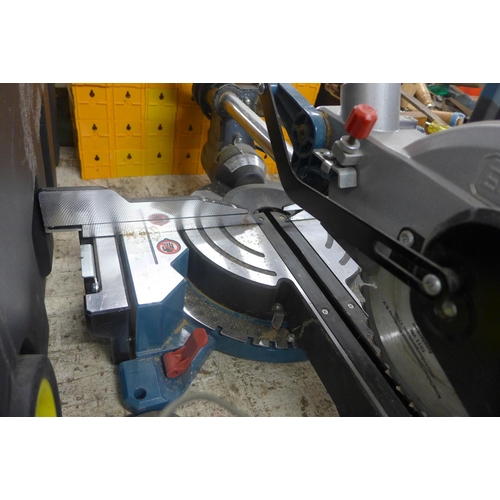 2021 - Erbauer tilting sliding compound mitre saw