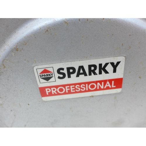 2028 - 1 X 110v Sparky professional twin bladed chase cutter