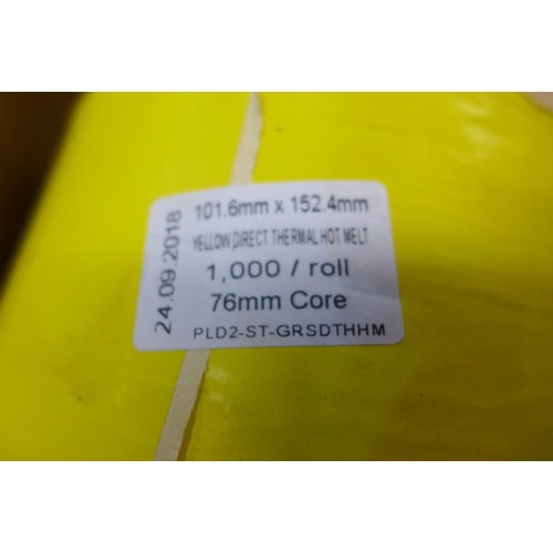 2031 - 4 Rolls of 100 sticky back address labels - approx. 4