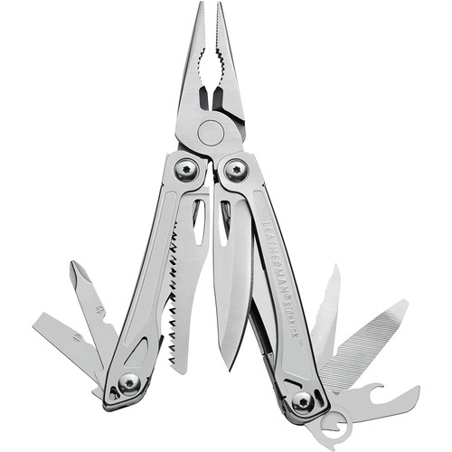 3108 - Leatherman Sidekick stainless multi-tool with leather sheath