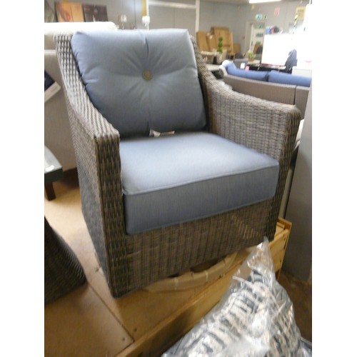 1466 - Sunvilla Malibu 3Pc Denim bistro Set, Original RRP £749.99 + Vat (4128-27)   * This lot is subject t... 