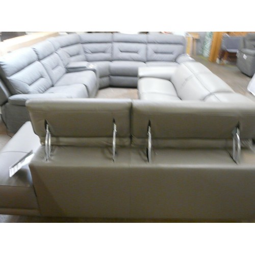 1509 - Kmc.772 2Pc Leather   W22Sectional sofa, Original RRP £2083.33 + vat  (4132-6)  * This lot is subjec... 