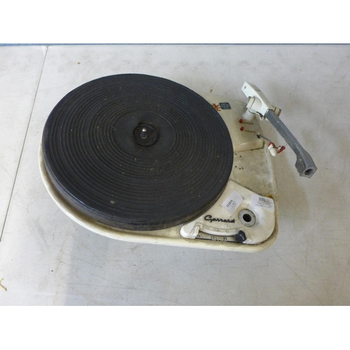 396 - A Garrard Model 4HF record player turntable, a/f