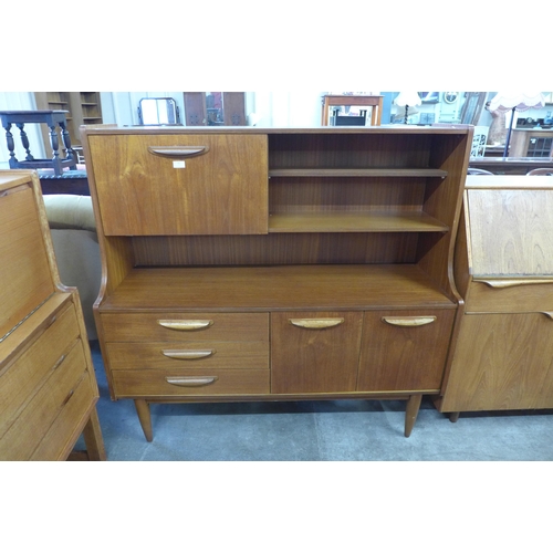 51 - A Stonehill teak highboard