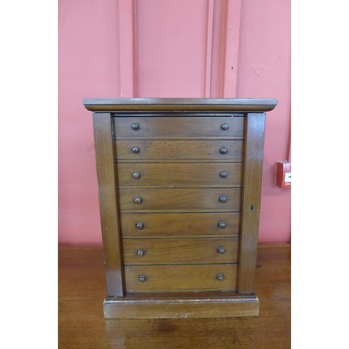 6 - A Victorian mahogany miniature/apprentices chest of drawers