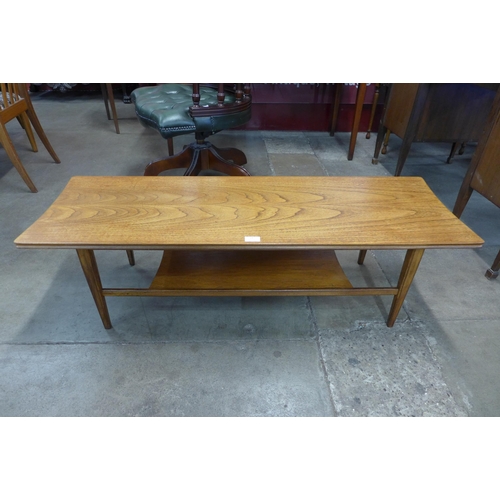 74 - A Fyne Ladye teak coffee table, designed by Richard Hornby