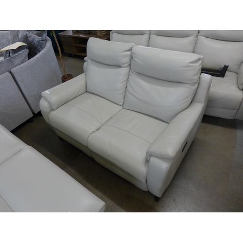 1409 - Kuka Barrett 2 Str Light Grey power Recliner   , Original RRP £1166.66 + Vat (4128-5)   * This lot i... 