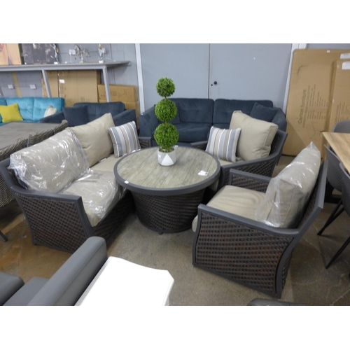 1446 - Ove Decors Barcelona 4 piece Deep Seating Set,  Dented table . Original RRP £2166.66 + vat  (4127-2/... 