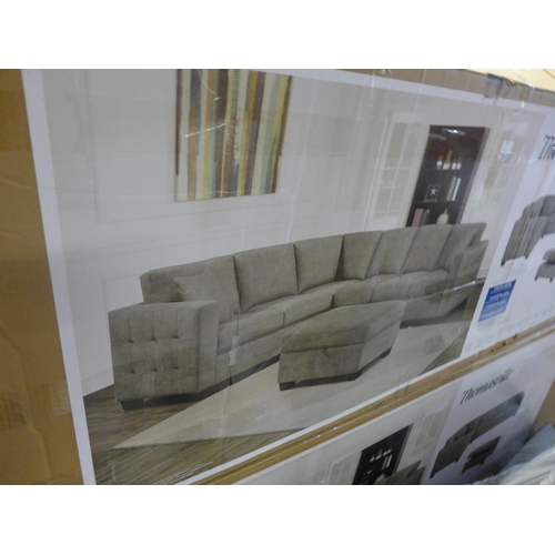 1524 - Thomasville Corner Sofa  With Storage Ottoman, Original RRP £1416.66 + vat (4129-16)   * This lot is... 