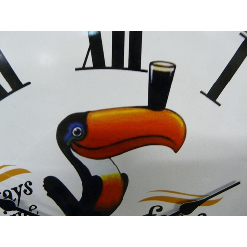 1401 - A Guinness wall clock