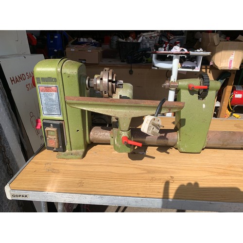 2018 - Multico woodworking lathe