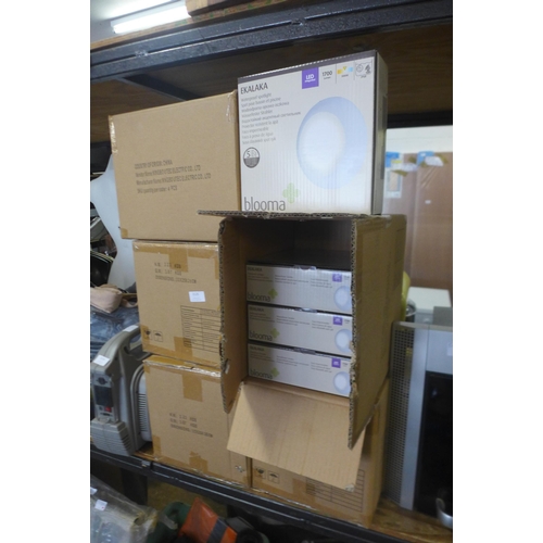 2111 - 20 boxed, unused Blooma LED waterproof spotlights