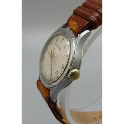 1017 - A Rotary hermetic wristwatch, 29mm case