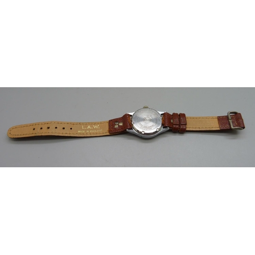 1017 - A Rotary hermetic wristwatch, 29mm case