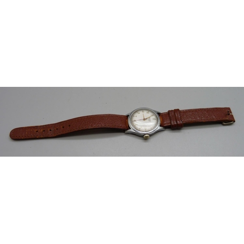 1017 - A Rotary hermetic wristwatch, 29mm case