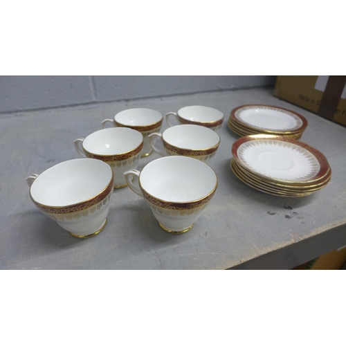 1048 - Six Duchess Winchester pattern tea cups, saucers and plates **PLEASE NOTE THIS LOT IS NOT ELIGIBLE F... 