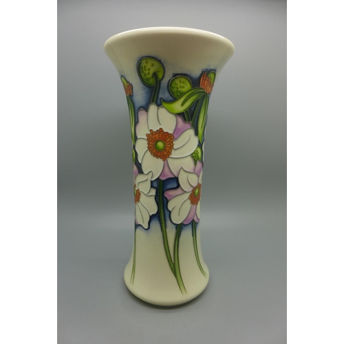 606 - A Moorcroft vase, Hilliers Garden, designed by Rachael Bishop, 20.5cm