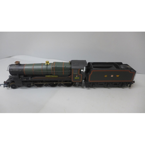 640 - Two Hornby 00 gauge model locomotives, County of Somerset and Duchess of Sutherland