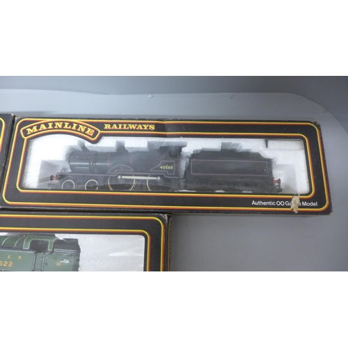 697 - Mainline Railways; 4-6-0 Jubilee Class; 0-6-2T N2 Class and 937515 2PBR, boxed