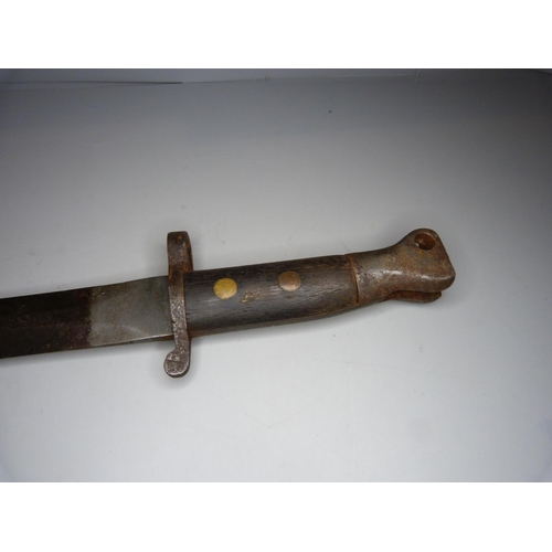 821 - A bayonet, no scabbard