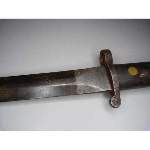 821 - A bayonet, no scabbard