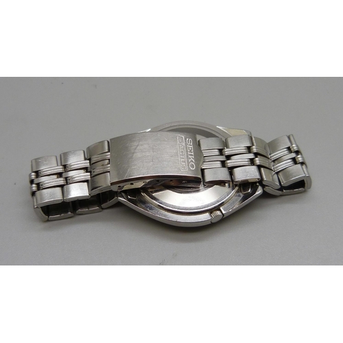 835 - A Seiko 5 Actus wristwatch, glass a/f