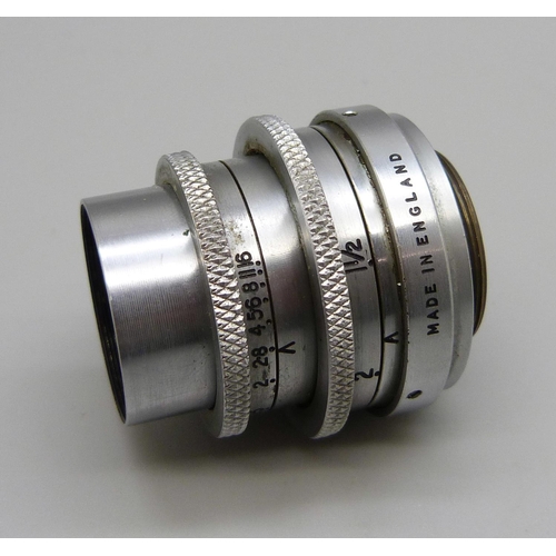 841 - A Dallmeyer precision lens, F=1