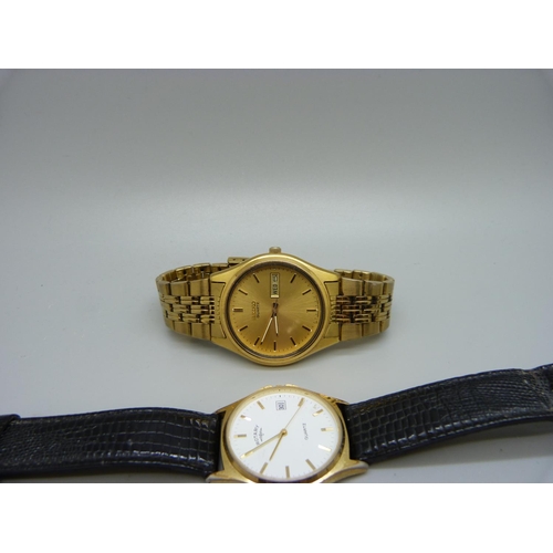 851 - Four wristwatches, including Zenith with 32mm case