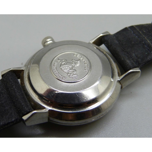 935 - An Omega De Ville automatic wristwatch with date, 26mm case