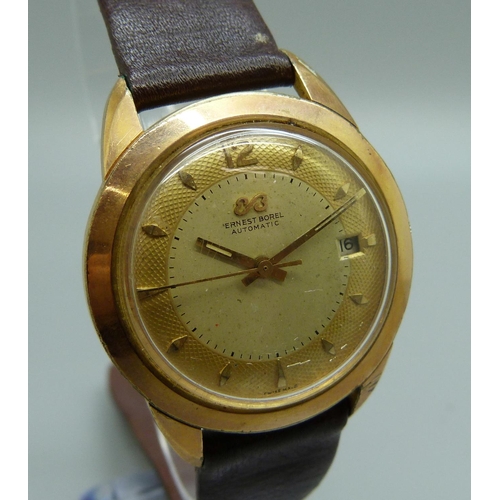 948 - An Ernest Borel automatic wristwatch