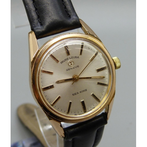 984 - A Favre-Leuba Sea King wristwatch, (61092T)