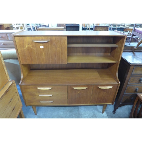 49 - A Stonehill teak highboard