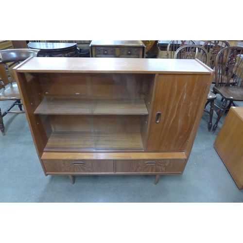 67B - A teak bookcase