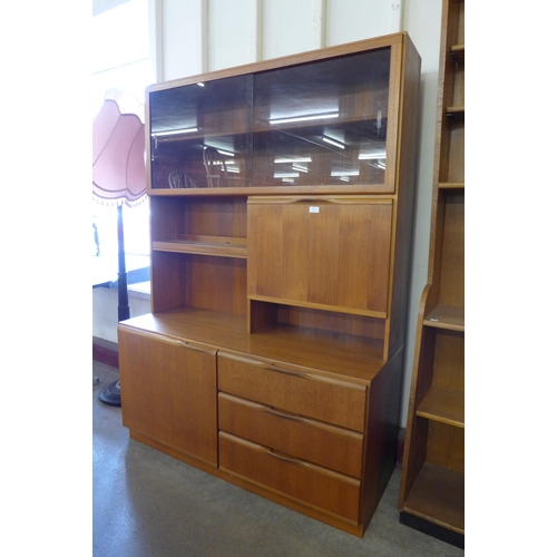 81 - A McIntosh teak wall unit