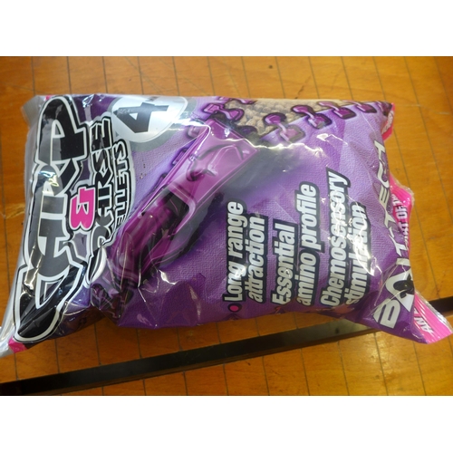 2082 - Box of 12 bags of fishing baits