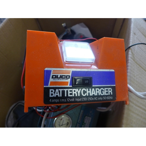 2083 - 5 car/caravan battery chargers