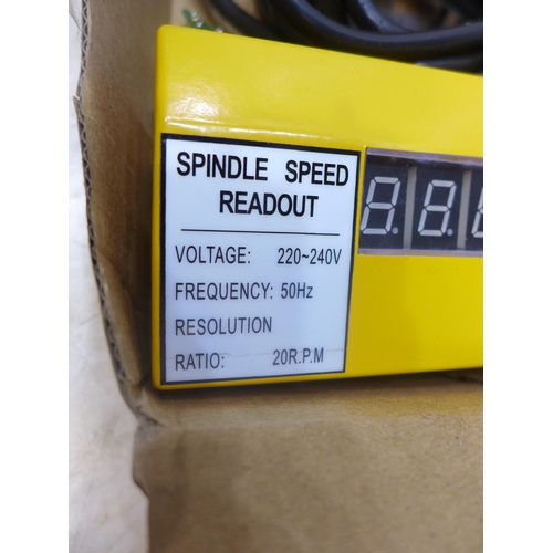 2184 - Garage tool, Spindle speed read out unit