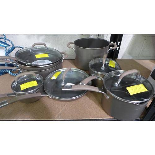 3022 - Circulon Premier Professional 13pc Bronze Hard Anodised Cookware Set, original RRP £179.99 + VAT (26... 