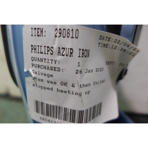 3064 - Philips Azur Iron (GC4564/26) (262-359)  * This lot is subject to vat