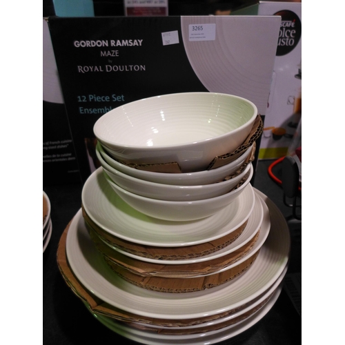 3265 - Gordon Ramsey Maze DinnerWare (262-289)  * This lot is subject to vat