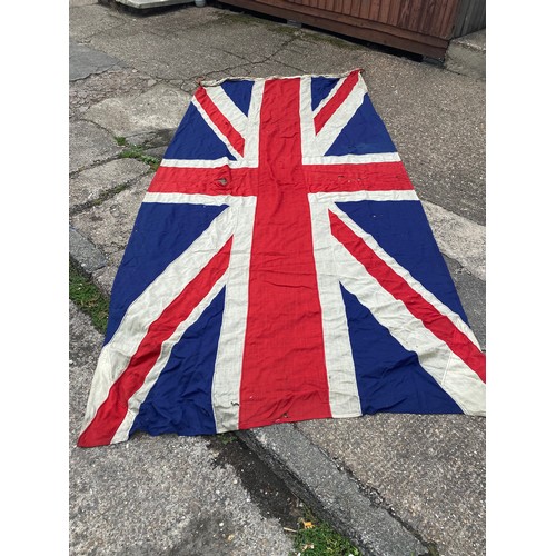 2179 - Approx 6ft x 4ft Union Jack/United Kingdom vintage flag