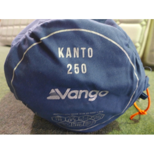 3355 - Vango Kanto Single Blue  mummy sleeping bag (262-485)  * This lot is subject to vat